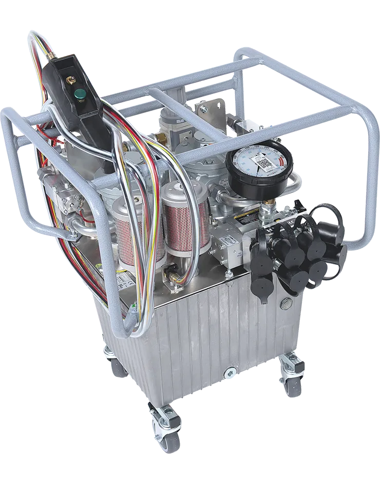 Bomba hidráulica neumática HY-TWIN AIR para atornillados más exigentes
