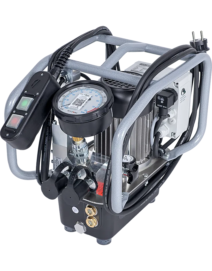 Bomba hidráulica eléctrica JETPRO S vista superior