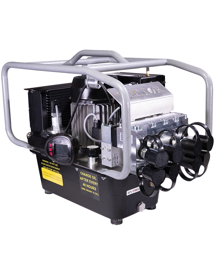 Bomba hidráulica eléctrica VECTOR de Hytorc, potente y práctica para atornillado