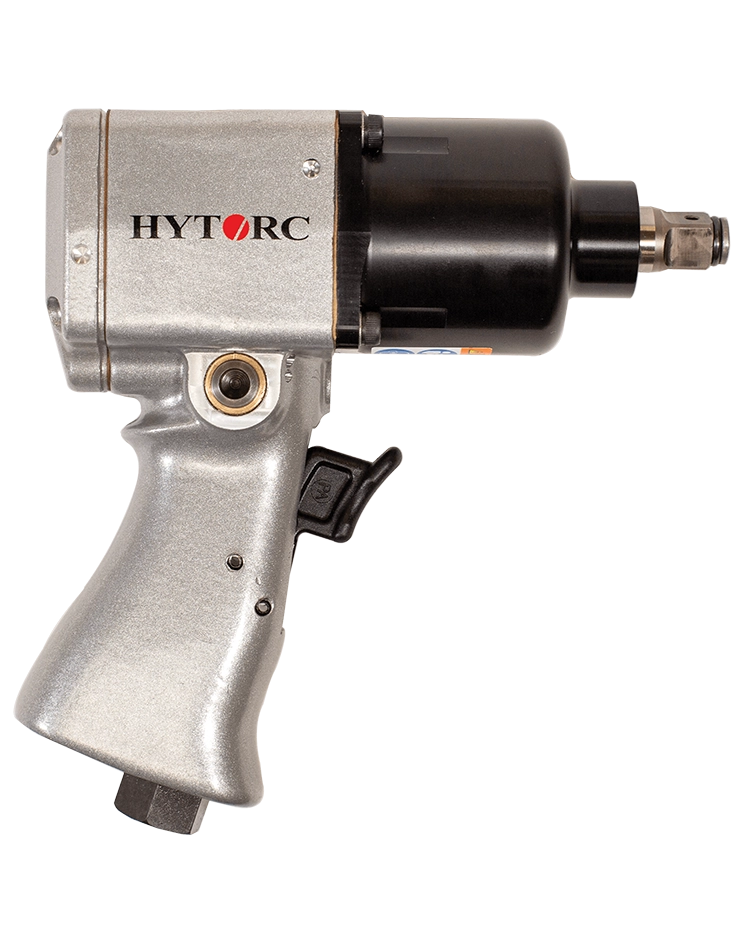 Llave de impacto neumática potente y ergonómica, diseñada para empernado rápido, menor retroceso y mayor productividad en entornos industriales.