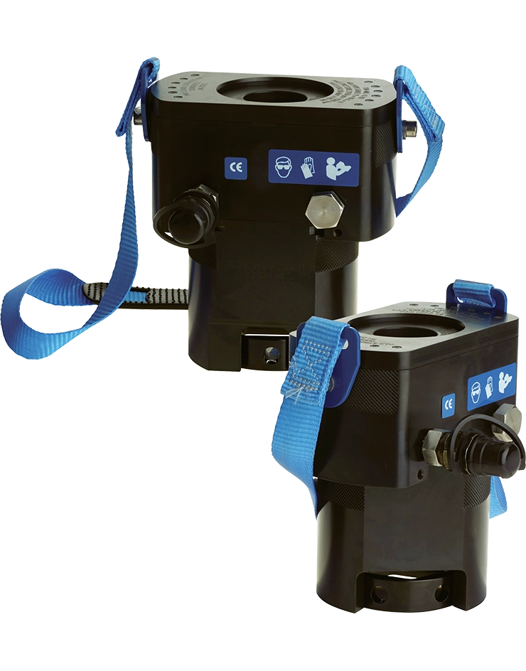 Tensor hidráulico Wind Foundation HYTORC, liviano y resistente para tensado de fundaciones en aerogeneradores